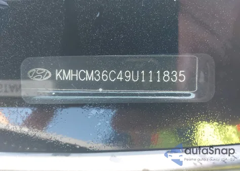 2009 Hyundai Accent Gs из США, поврежденный, VIN KMHCM36C49U111835